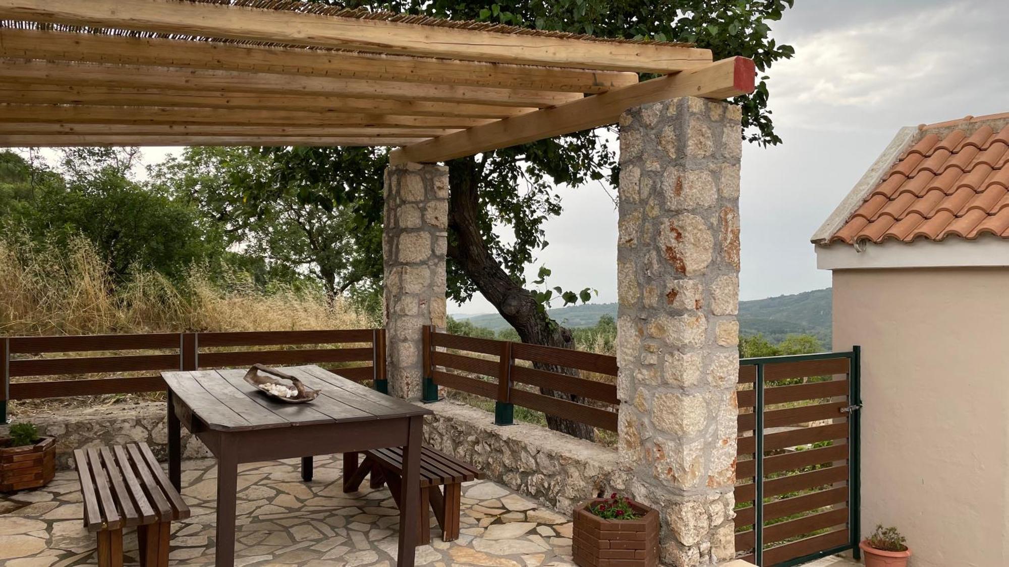 Вилла Koukoutsa House With Swimming Pool Corfu Sokraki Sokrakion Экстерьер фото