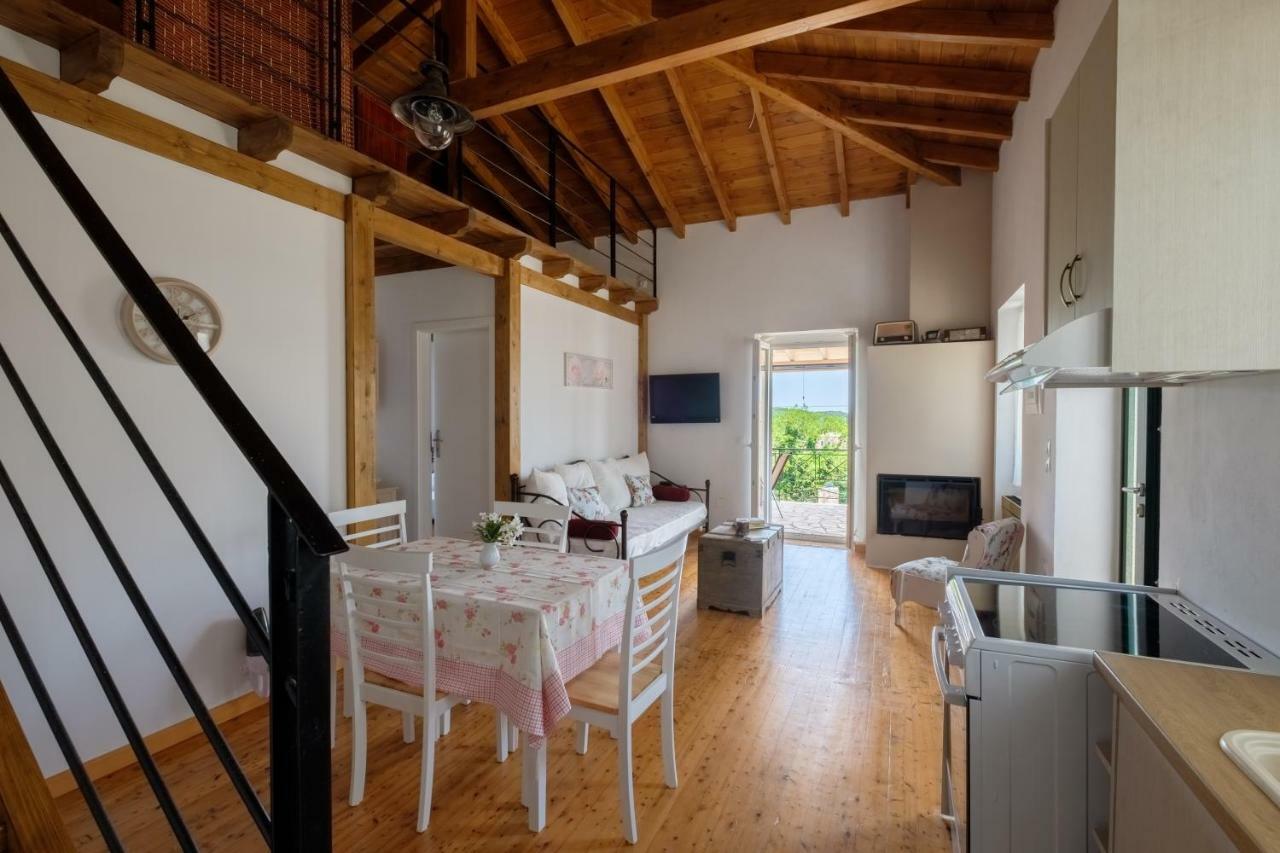 Вилла Koukoutsa House With Swimming Pool Corfu Sokraki Sokrakion Экстерьер фото